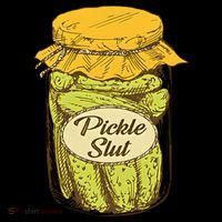 Pickle Slut Canned Pickles Pickle Lovers Pickle Art Hoodie thumb 7