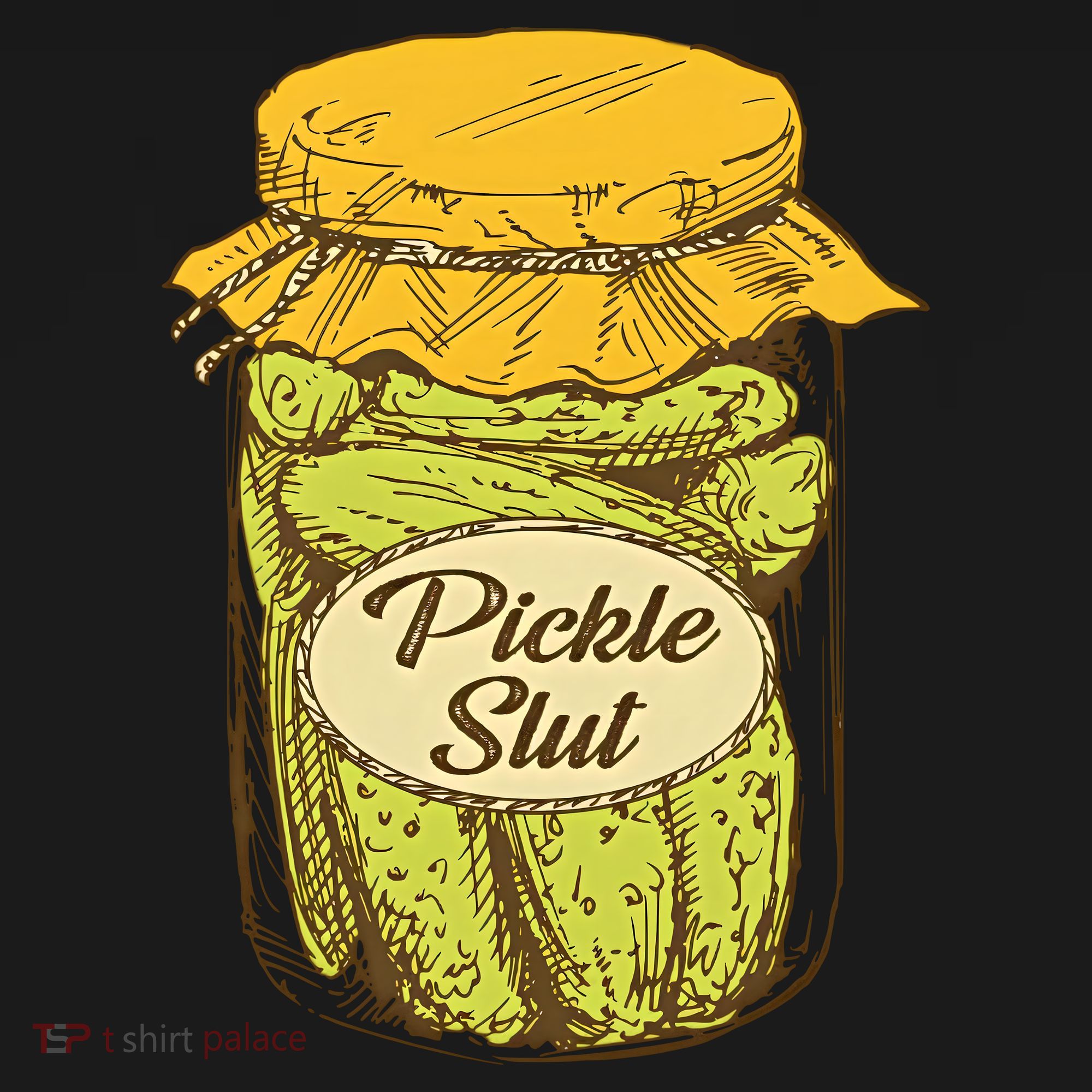 Pickle Slut Canned Pickles Pickle Lovers Pickle Art Long Sleeve Shirt