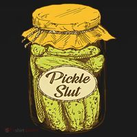 Pickle Slut Canned Pickles Pickle Lovers Pickle Art Apron thumb 3