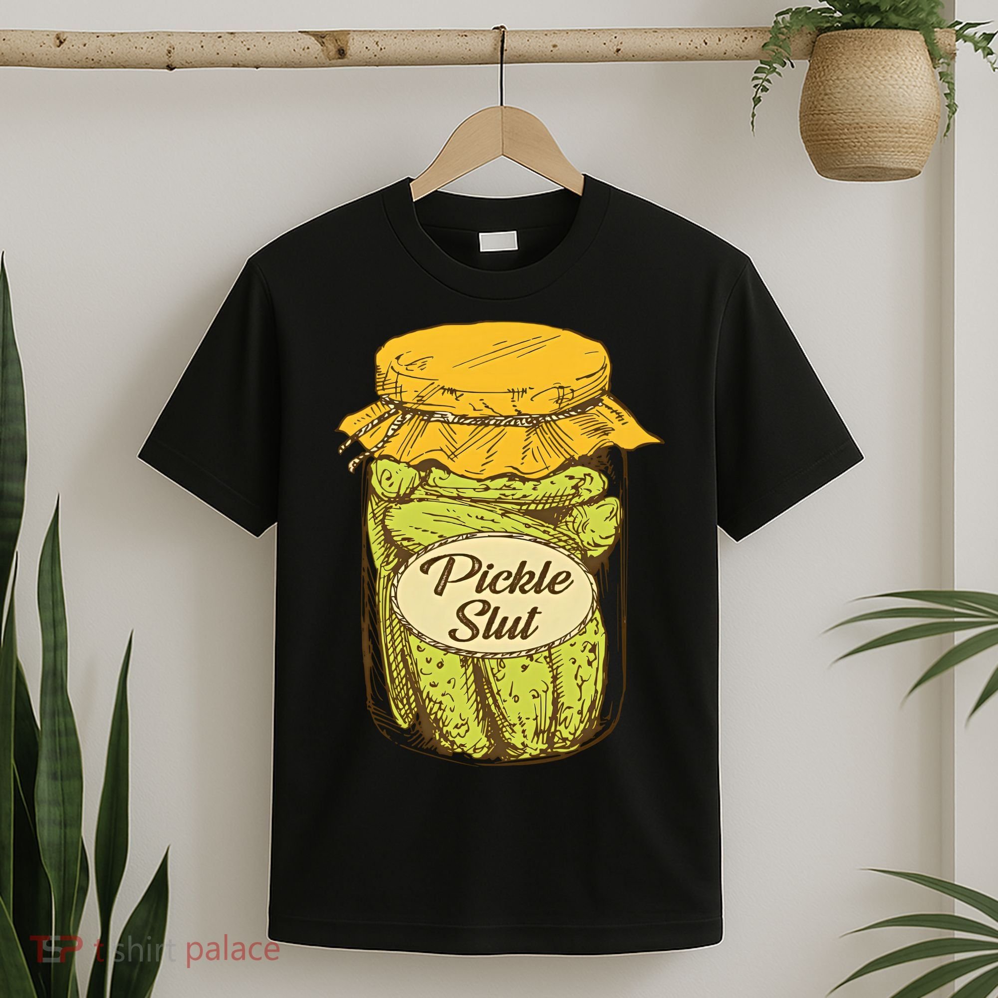 Pickle Slut Canned Pickles Pickle Lovers Pickle Art T-Shirt