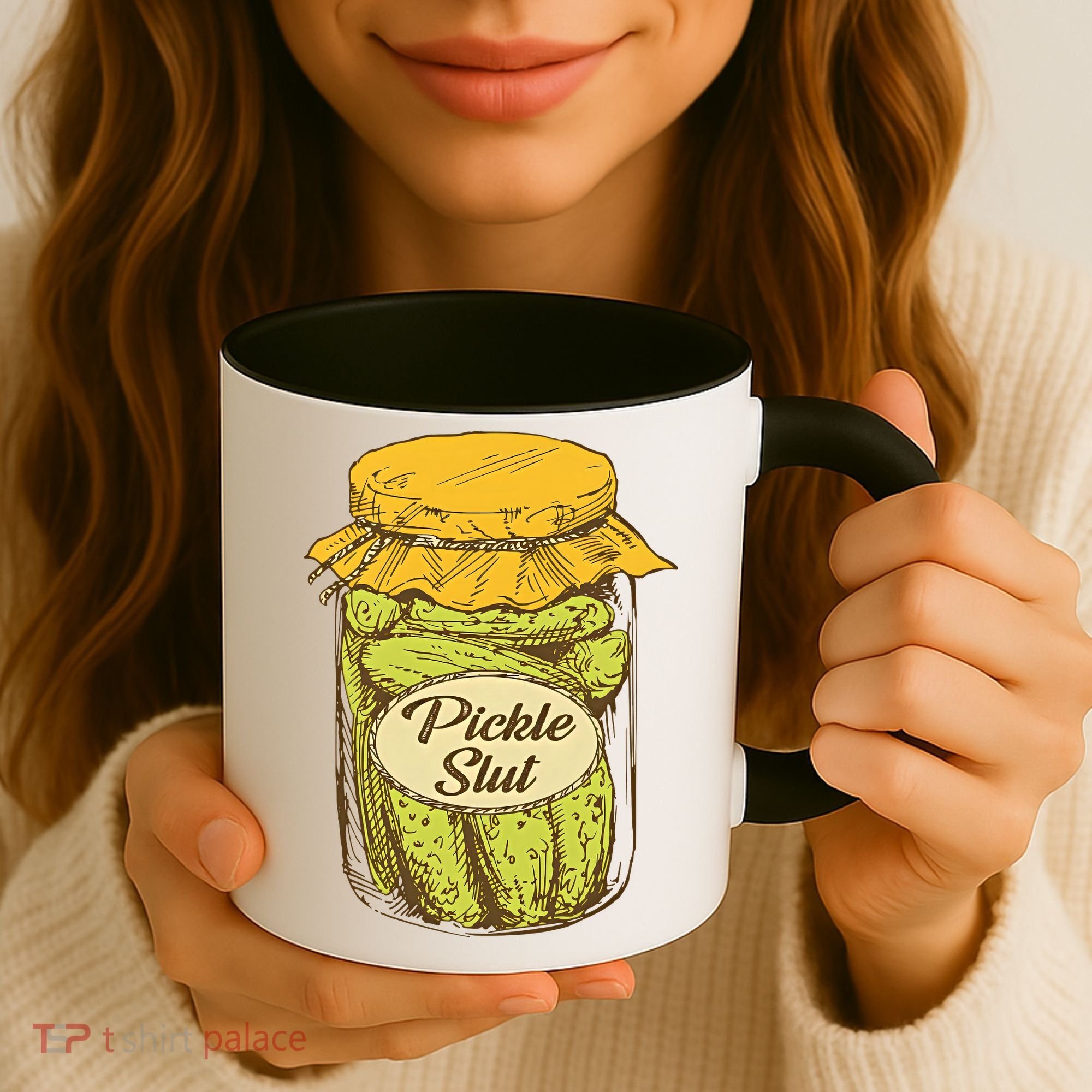 Pickle Slut Canned Pickles Pickle Lovers Pickle Art Coffee Mug