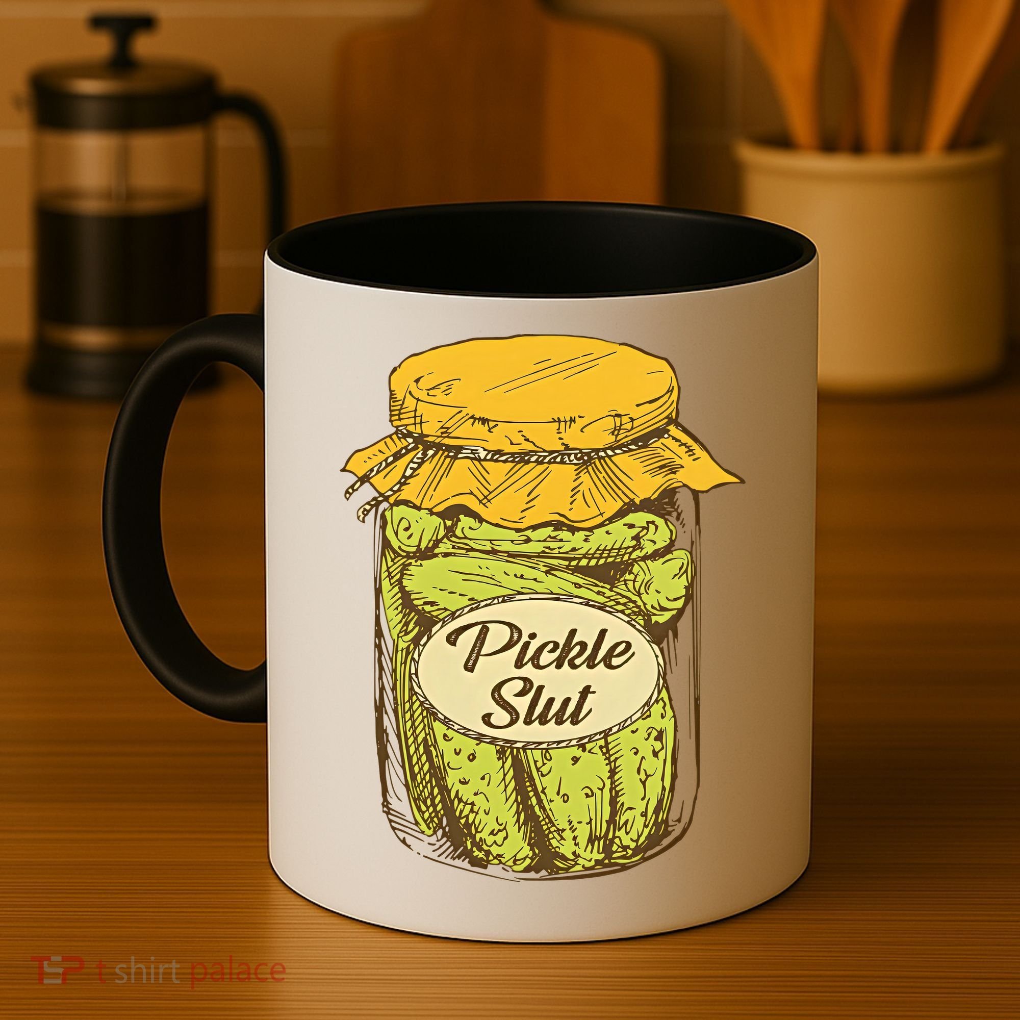 Pickle Slut Canned Pickles Pickle Lovers Pickle Art Coffee Mug