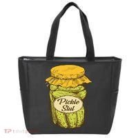 Pickle Slut Canned Pickles Pickle Lovers Pickle Art Tote Bag thumb 0