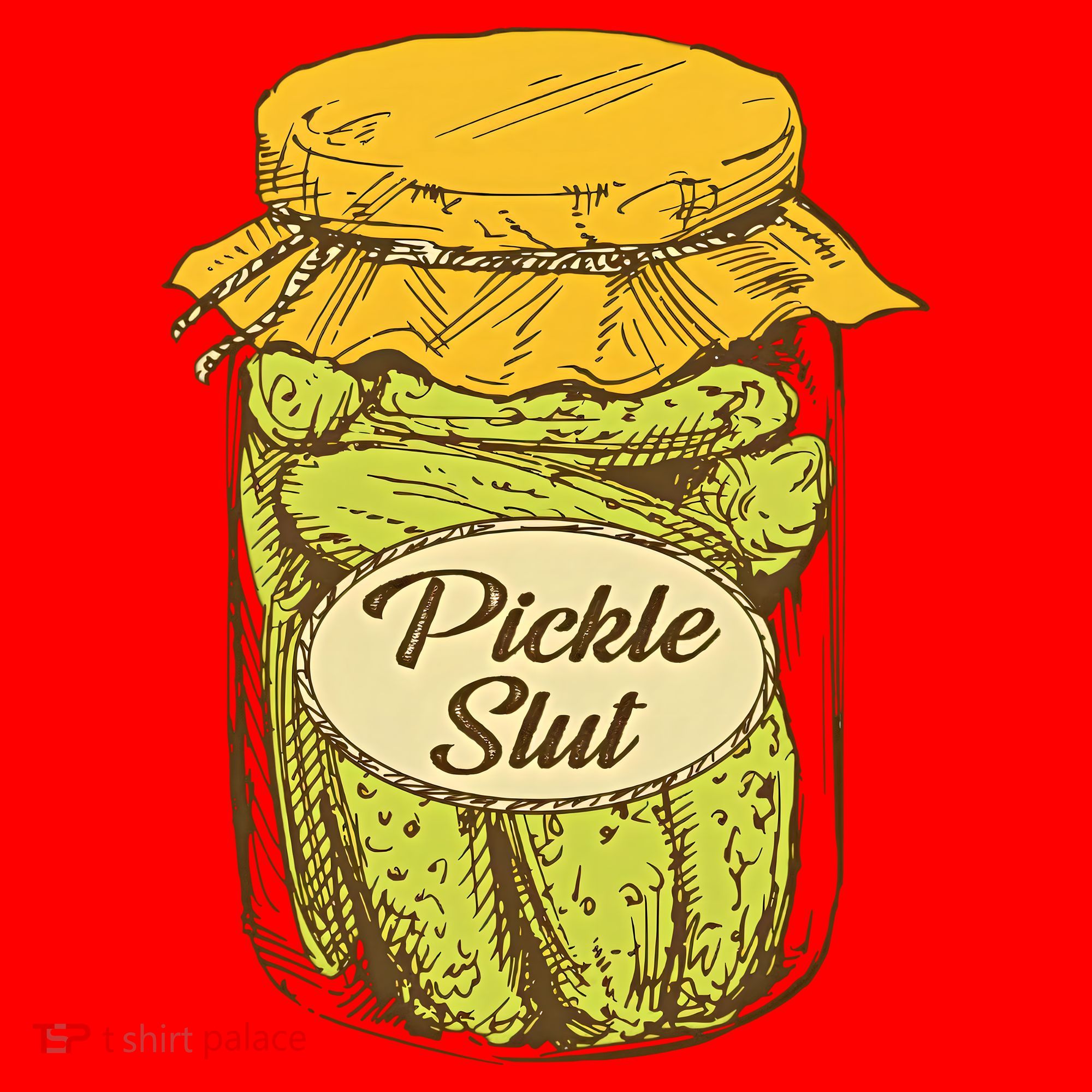 Pickle Slut Canned Pickles Pickle Lovers Pickle Art Santa Hat