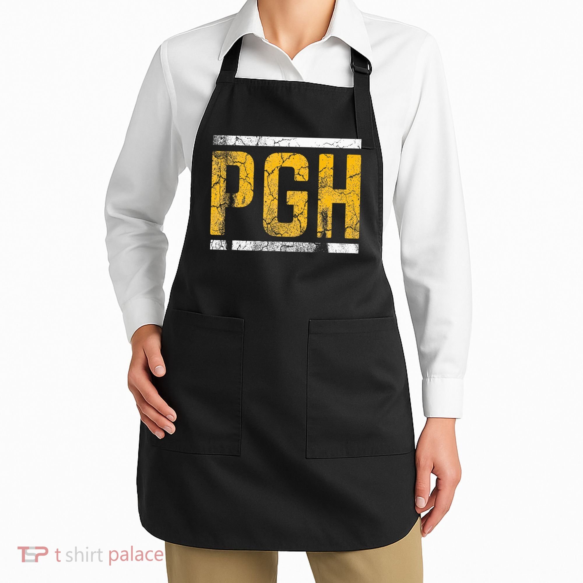 Pittsburgh Steel City Pennsylvania 412 Home Apron