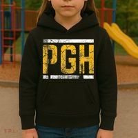 Pittsburgh Steel City Pennsylvania 412 Home Kids Hoodie thumb 3