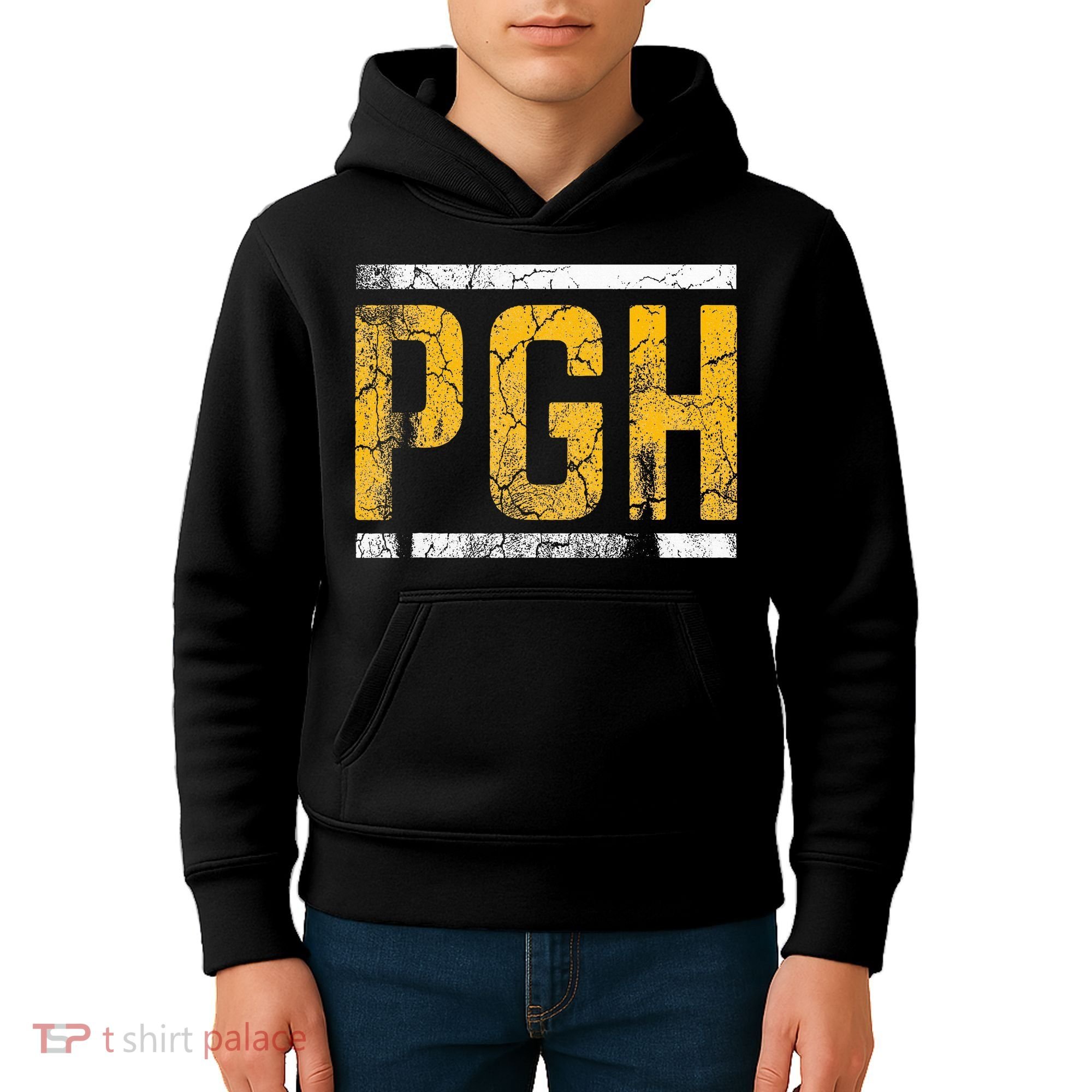 Pittsburgh Steel City Pennsylvania 412 Home Kids Hoodie