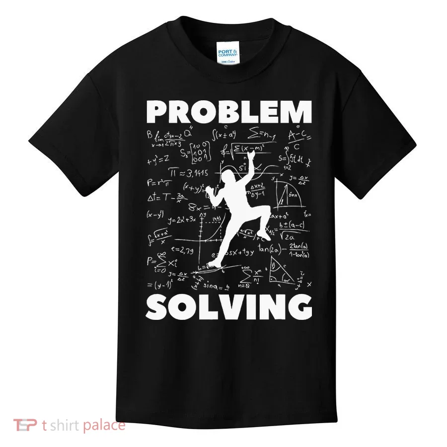 Problem Solving Climber Gift Rock Climbing Bouldering Pun Kids T-Shirt