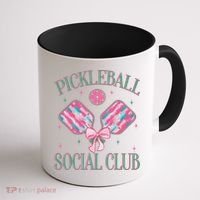 Pickleball Social Club Coffee Mug thumb 1
