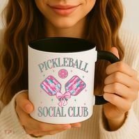 Pickleball Social Club Coffee Mug thumb 3