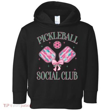 Pickleball Social Club Toddler Hoodie