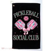 Pickleball Social Club Golf Towel thumb 0