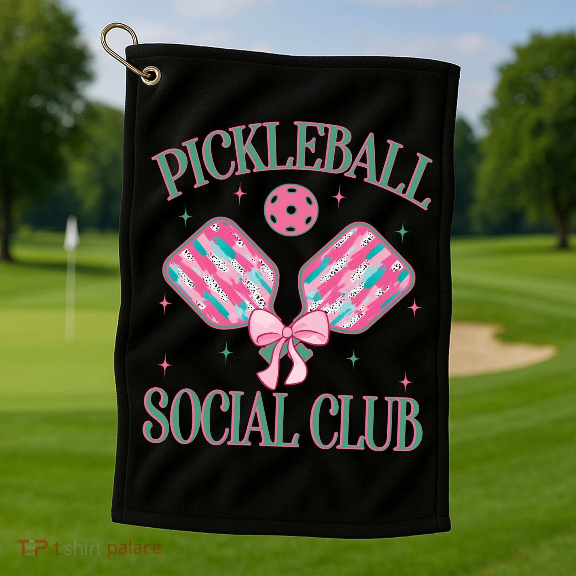 Pickleball Social Club Golf Towel