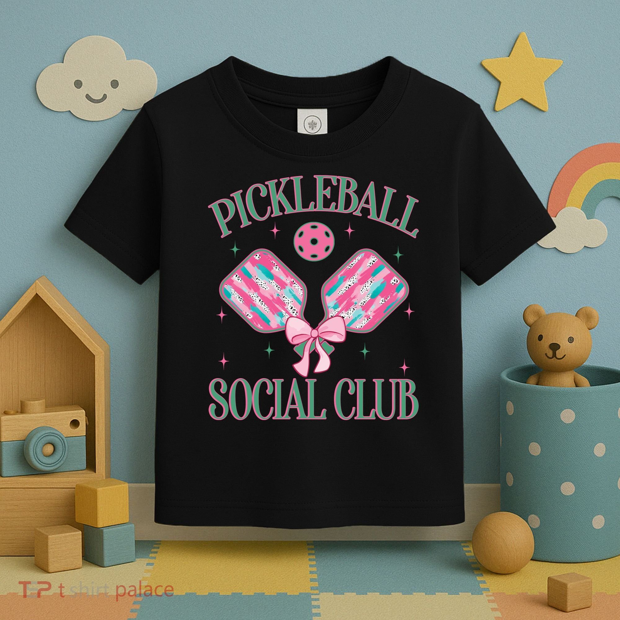 Pickleball Social Club Toddler T-Shirt