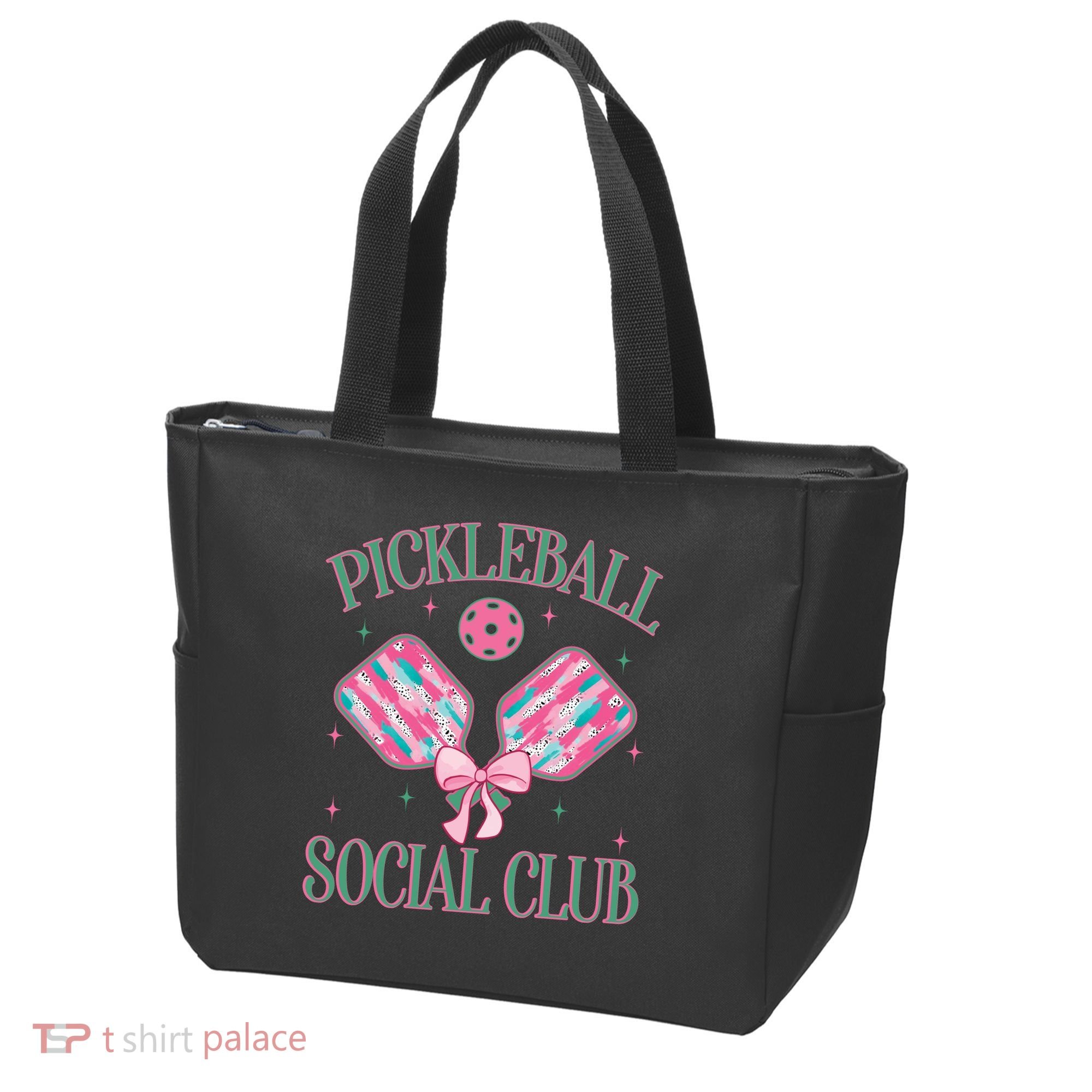 Pickleball Social Club Tote Bag