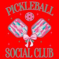 Pickleball Social Club Santa Hat thumb 1