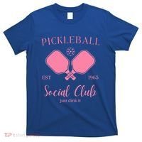 Pickleball Social Club Just Dink It Cute Pickleball Lover Gift T-Shirt thumb 0