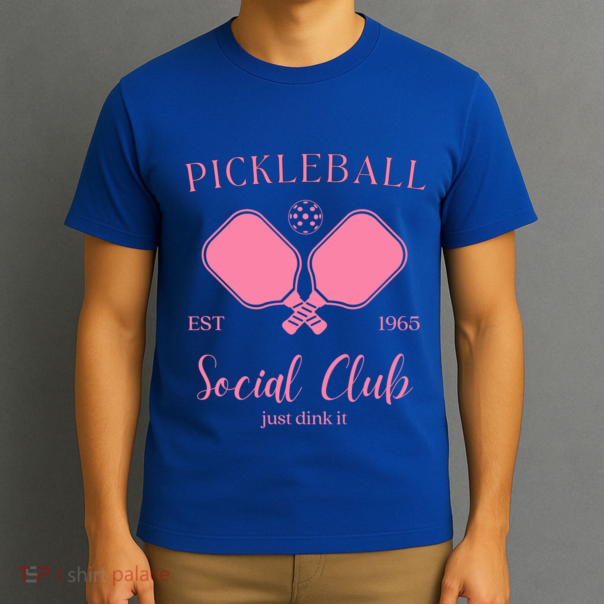 Pickleball Social Club Just Dink It Cute Pickleball Lover Gift T-Shirt