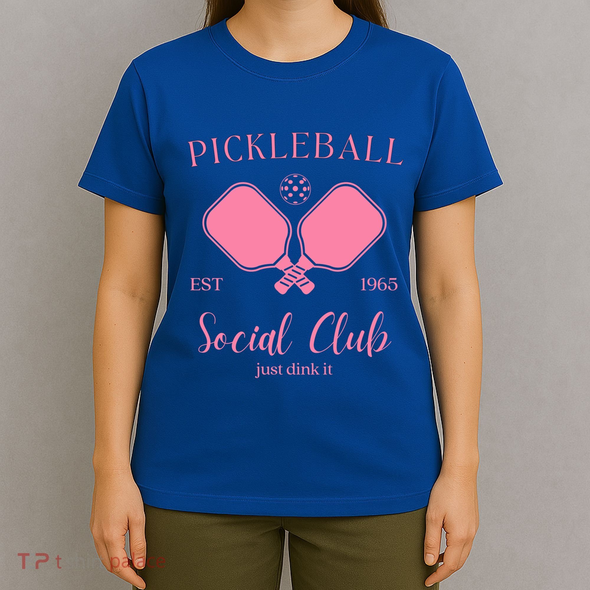 Pickleball Social Club Just Dink It Cute Pickleball Lover Gift T-Shirt