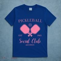 Pickleball Social Club Just Dink It Cute Pickleball Lover Gift T-Shirt thumb 5