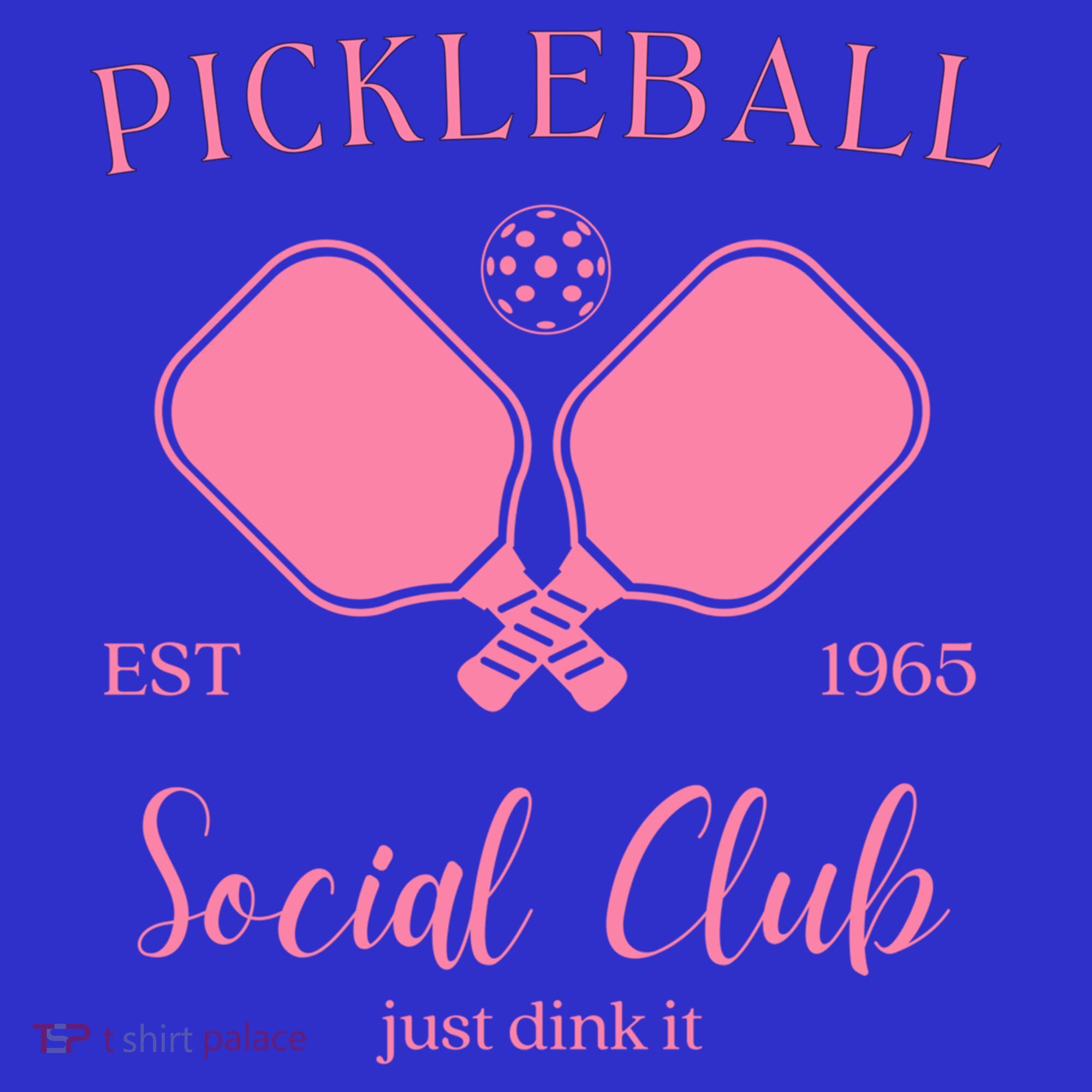 Pickleball Social Club Just Dink It Cute Pickleball Lover Gift Baby Bodysuit
