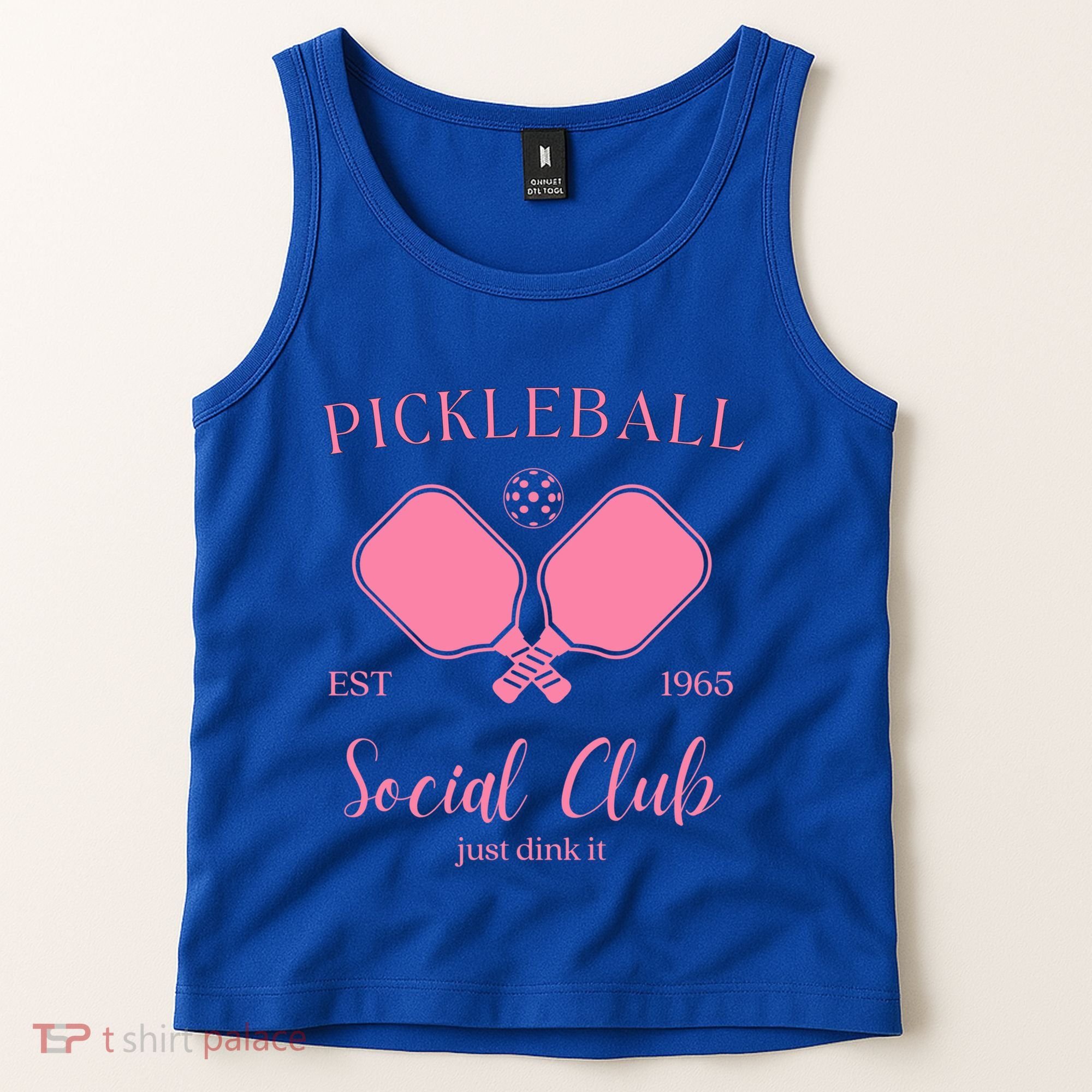 Pickleball Social Club Just Dink It Cute Pickleball Lover Gift Tank Top