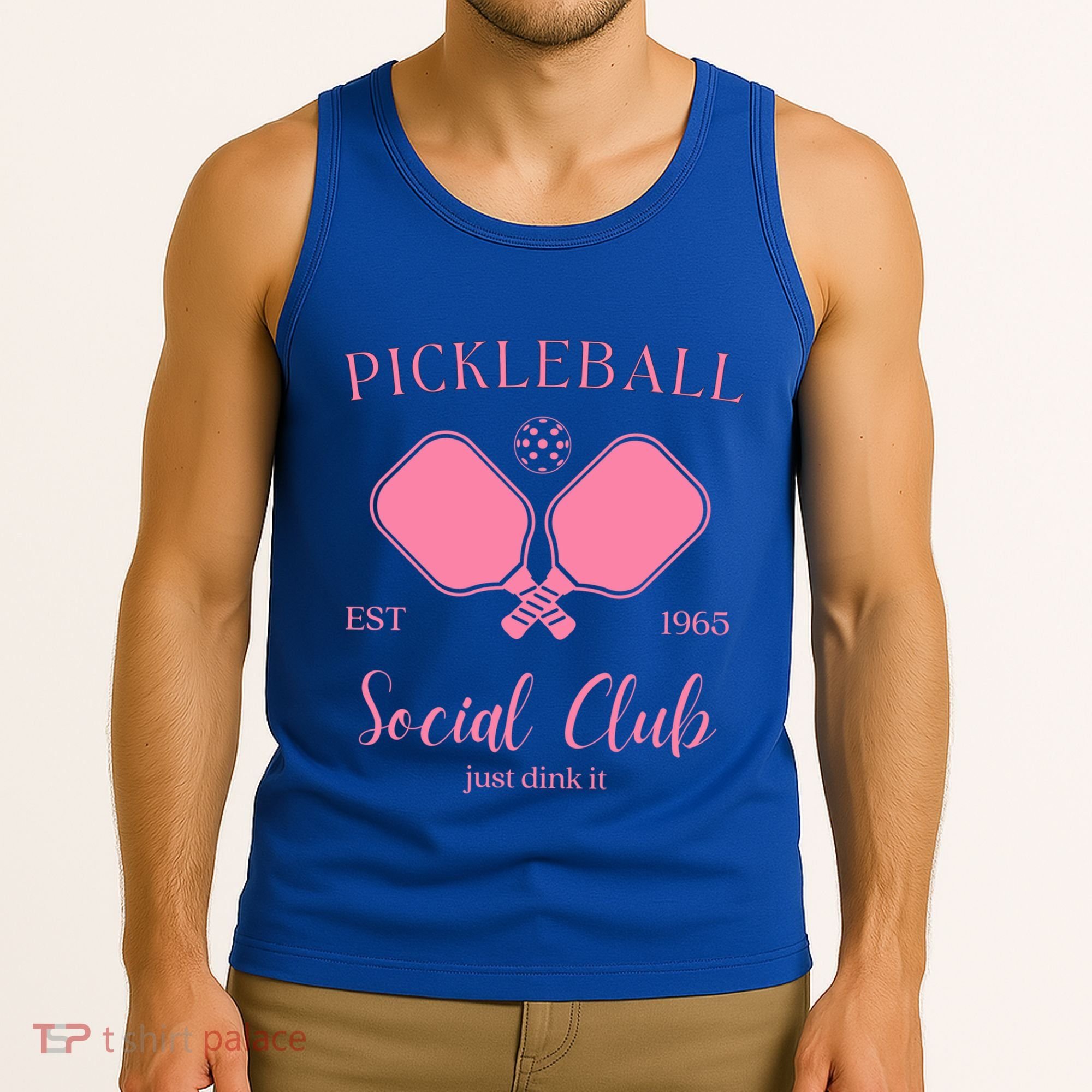 Pickleball Social Club Just Dink It Cute Pickleball Lover Gift Tank Top
