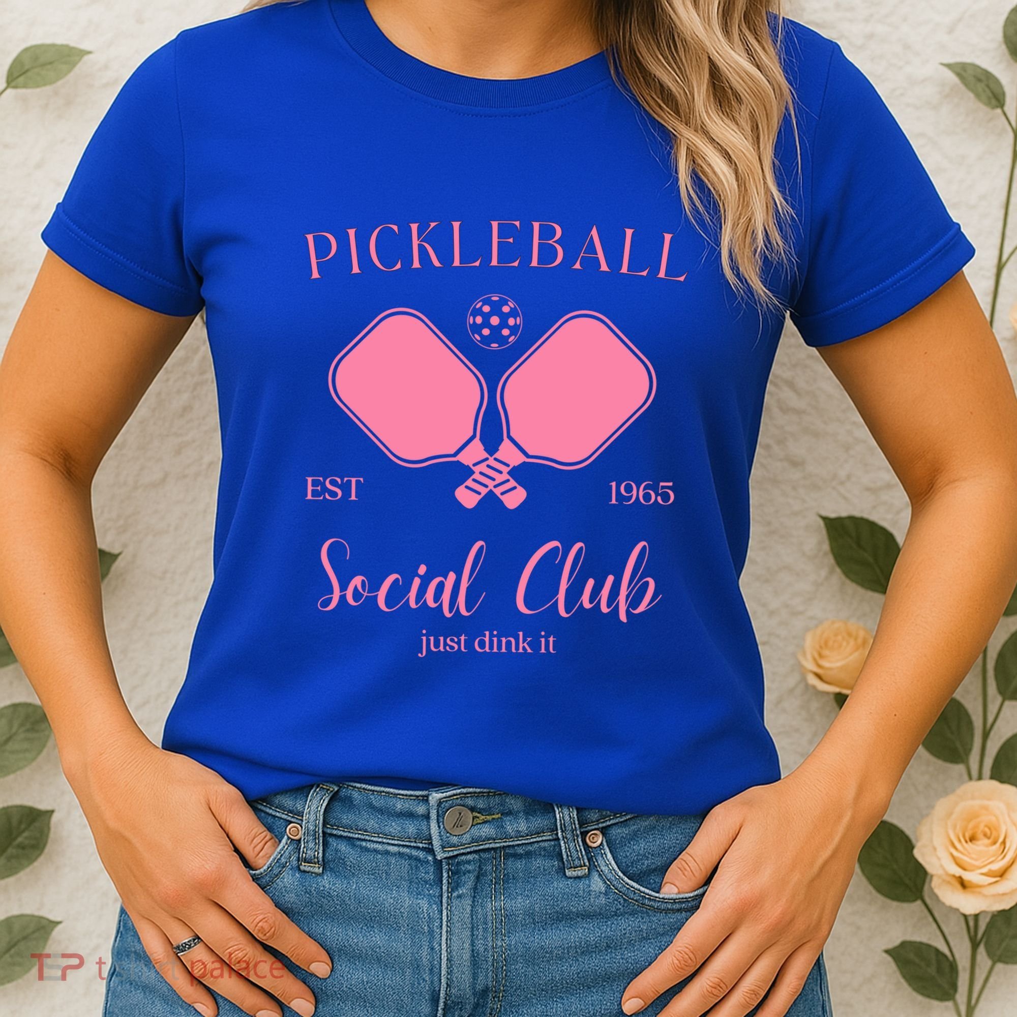 Pickleball Social Club Just Dink It Cute Pickleball Lover Gift Women's T-Shirt