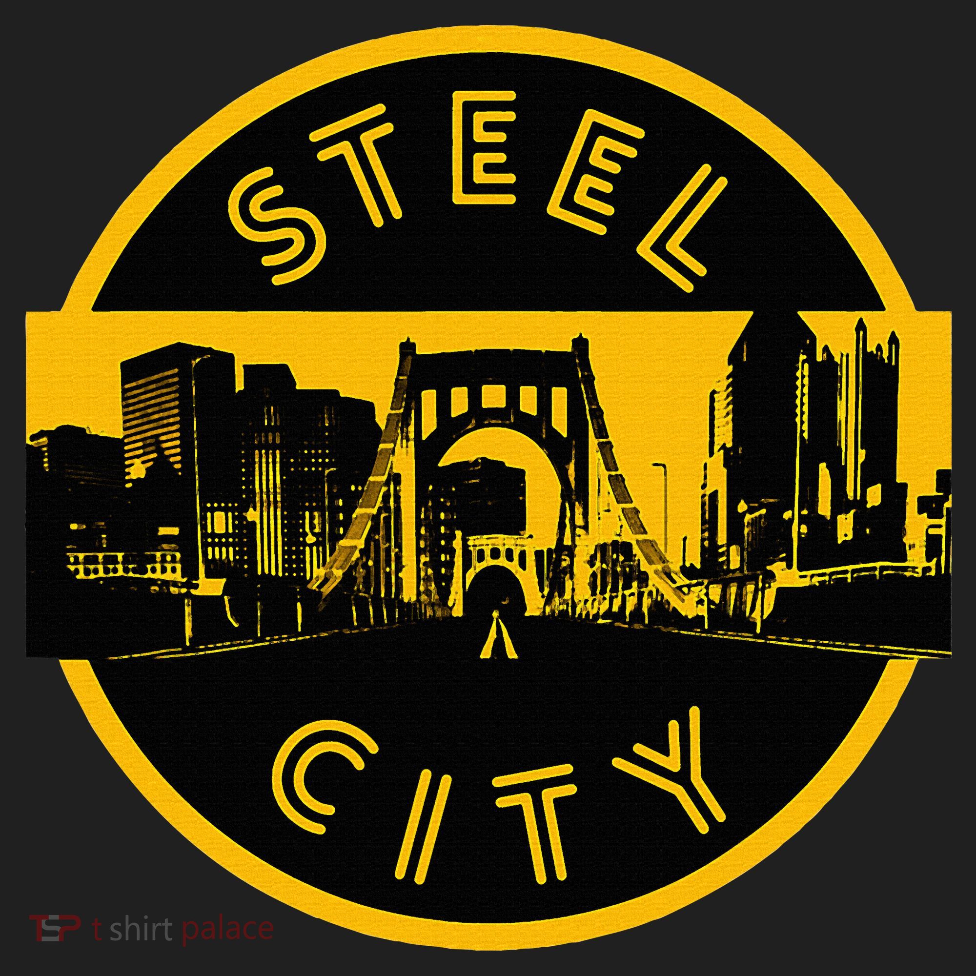 Pittsburgh Steel City Retro Skyline Bridge Pride Beanie