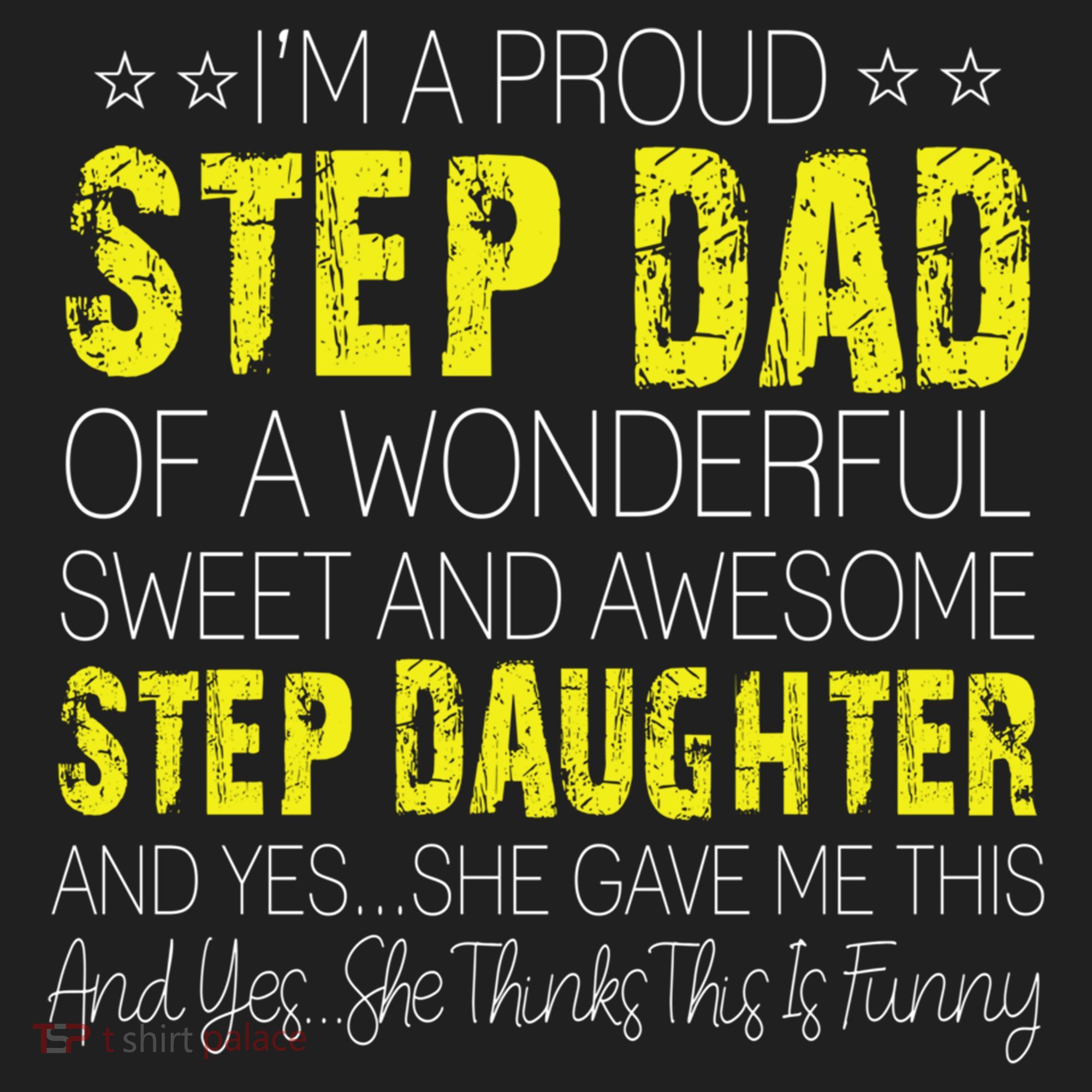 Proud Step Dad Father Day Gift For Stepdad From Stepdaughter Gift Beanie