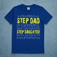 Proud Step Dad Father Day Gift For Stepdad From Stepdaughter Gift T-Shirt thumb 5