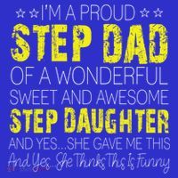 Proud Step Dad Father Day Gift For Stepdad From Stepdaughter Gift Tank Top thumb 6