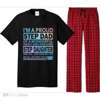Proud Step Dad Father Day Gift For Stepdad From Stepdaughter Gift Pajama Set thumb 0