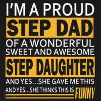 Proud Step Dad Father Day Gift For Stepdad From Stepdaughter Pajama Set thumb 2
