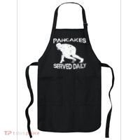 Pancakes Served Daily Funny Offensive Lineman Football Apron thumb 0