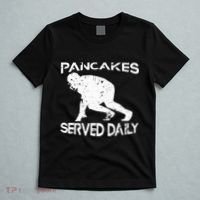 Pancakes Served Daily Funny Offensive Lineman Football T-Shirt thumb 5