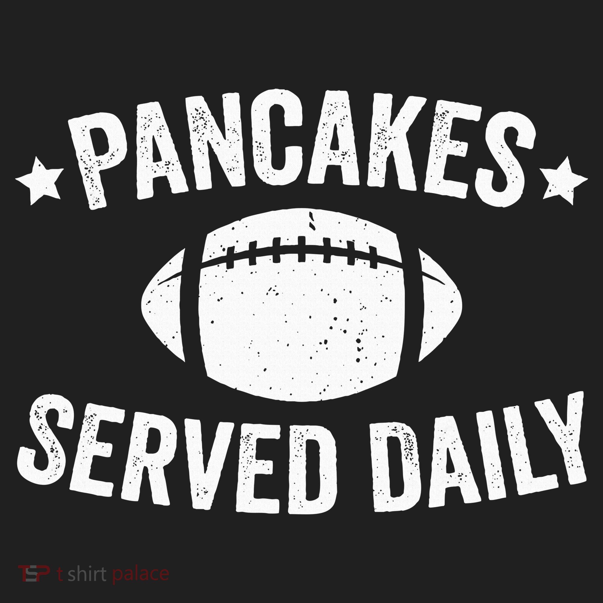 Pancakes Served Daily Funny Football Offensive Lineman Beanie