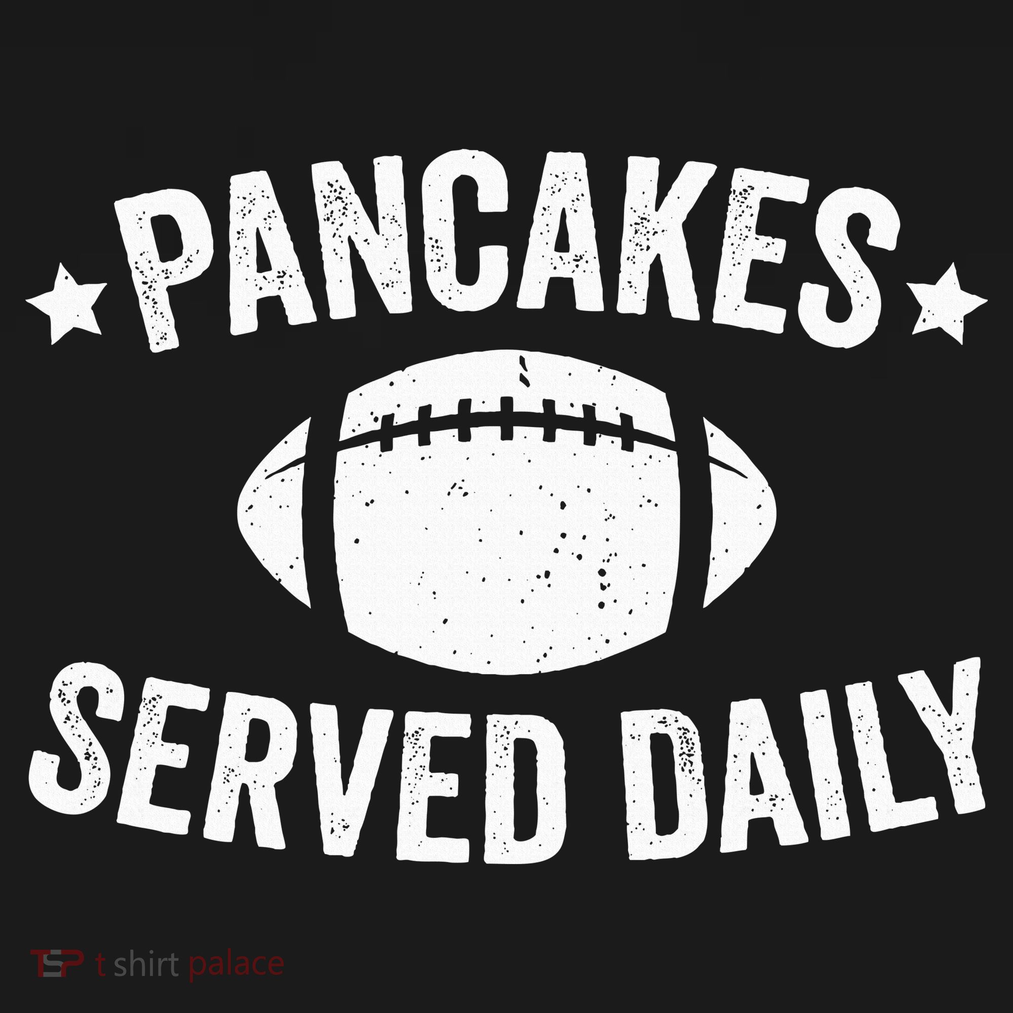 Pancakes Served Daily Funny Football Offensive Lineman Women's Tank Top