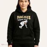 Pancakes Served Daily For Offensive Lineman & Football Lover Hoodie thumb 5