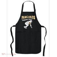 Pancakes Served Daily For Offensive Lineman & Football Lover Apron thumb 0