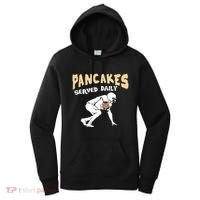 Pancakes Served Daily For Offensive Lineman & Football Lover Women's Hoodie thumb 0