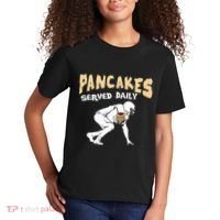Pancakes Served Daily For Offensive Lineman & Football Lover Kids T-Shirt thumb 2