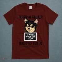 Personal Stalker Dog Chihuahua I Will Follow You Mugshot Premium T-Shirt thumb 5