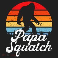 Papa Squatch Dad Bigfoot Sasquatch Plus Size Beanie thumb 2