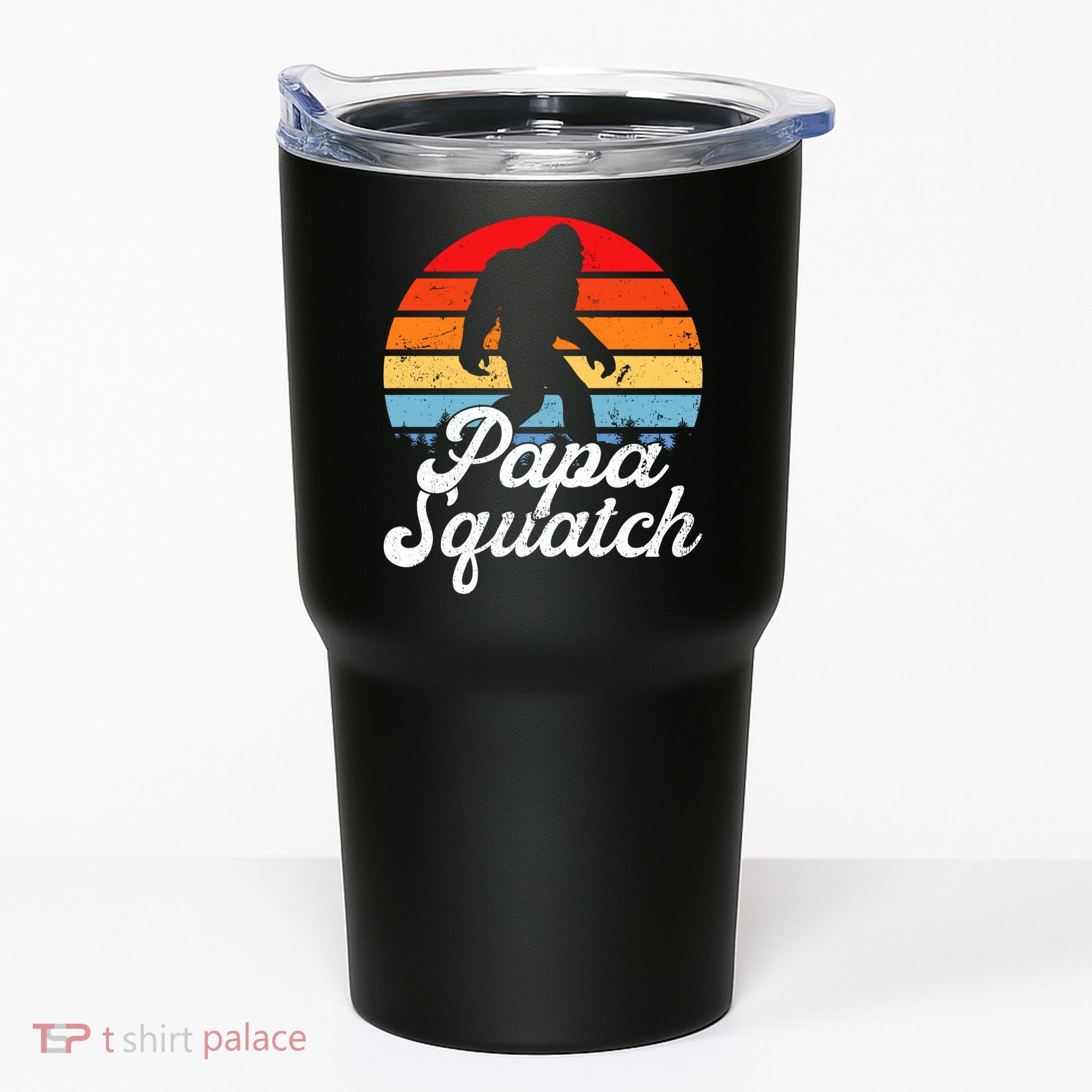 Papa Squatch Dad Bigfoot Sasquatch Plus Size Tumbler