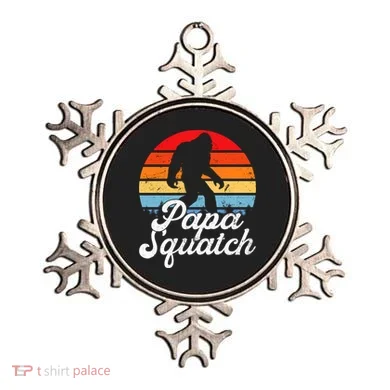 Papa Squatch Dad Bigfoot Sasquatch Plus Size Ornament