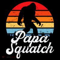 Papa Squatch Dad Bigfoot Sasquatch Plus Size Ornament thumb 1