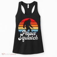 Papa Squatch Dad Bigfoot Sasquatch Plus Size Women's Tank Top thumb 0