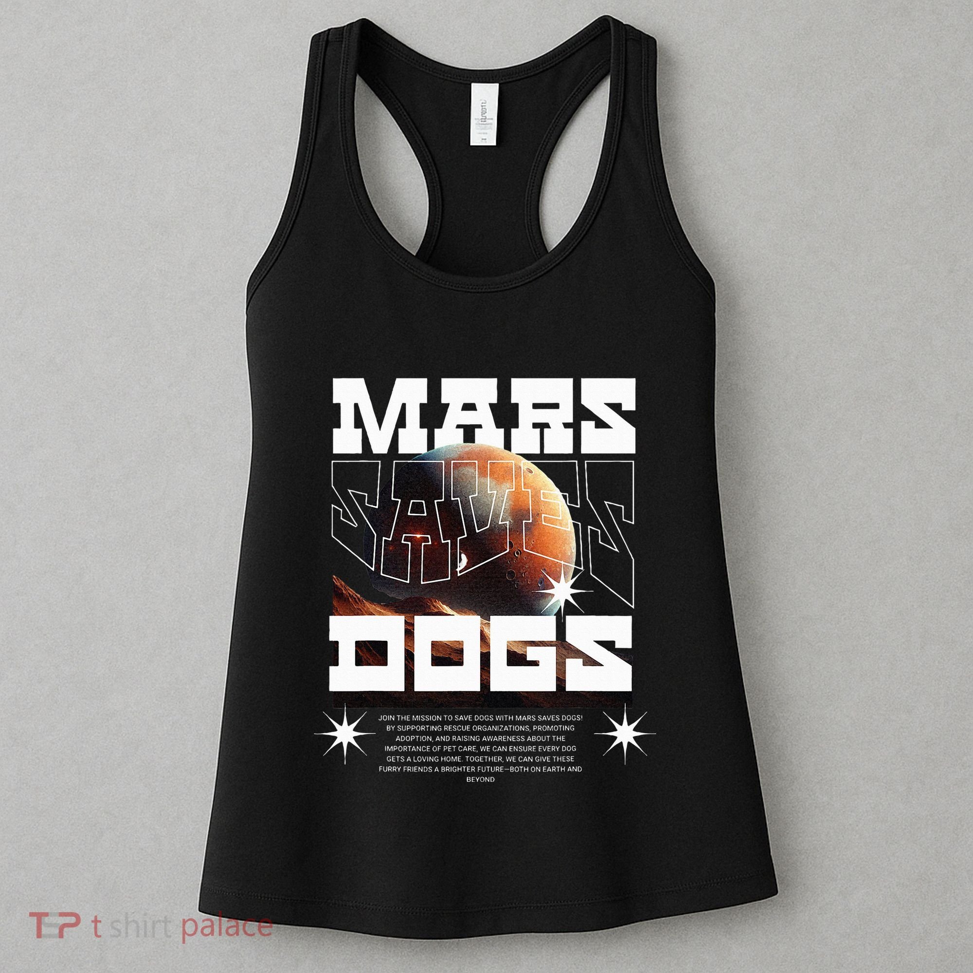 Planet Saves Dogs Women's Tank Top