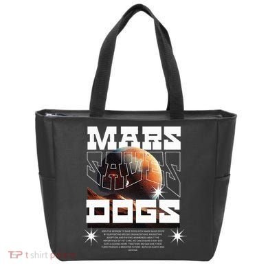 Planet Saves Dogs Tote Bag